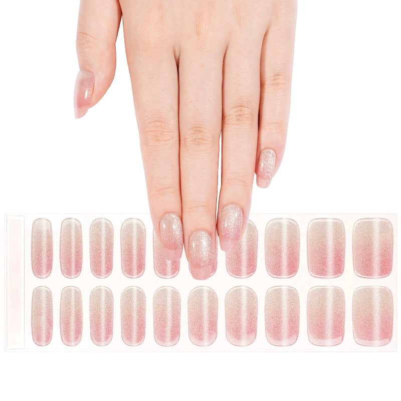 Pink-Nude Glitzer