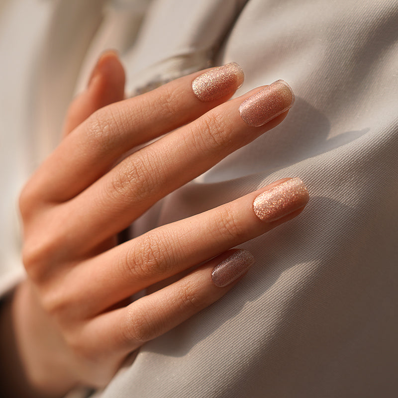 Champagnerbeige Cateye