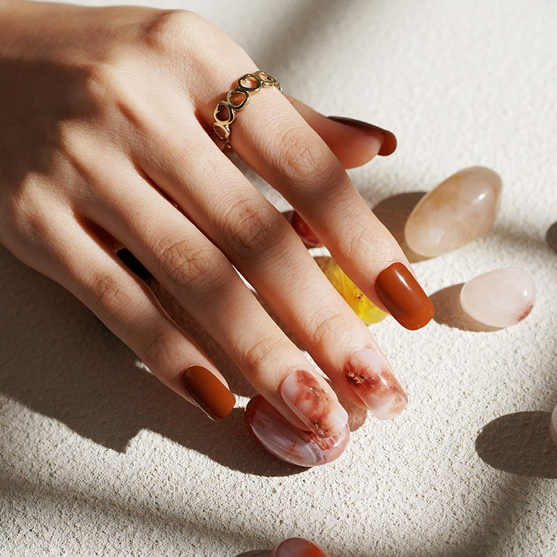 Burgundy Marble
