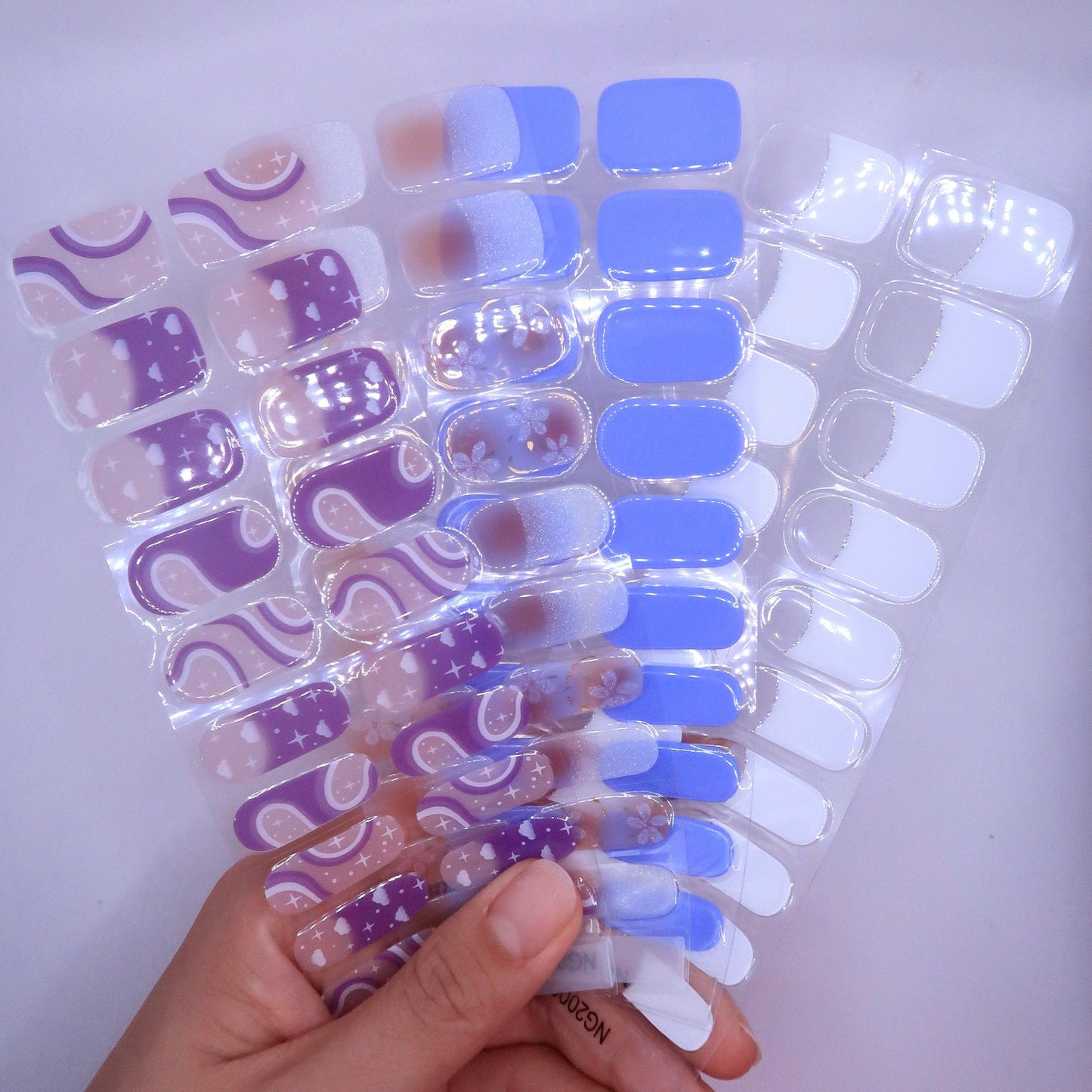 3+2 Gél Köröm Matrica csomag