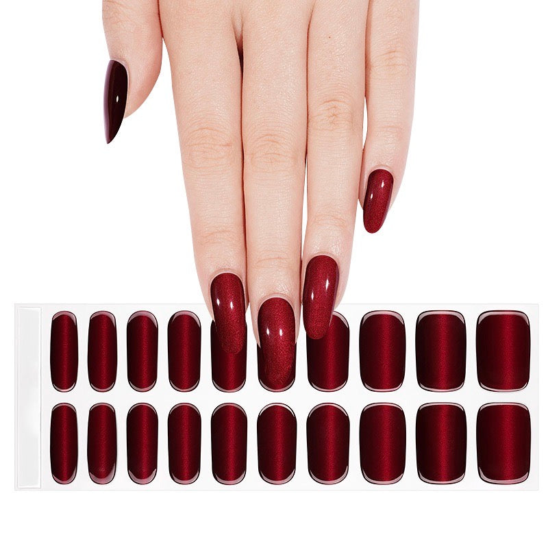 Burgundowy Cateye