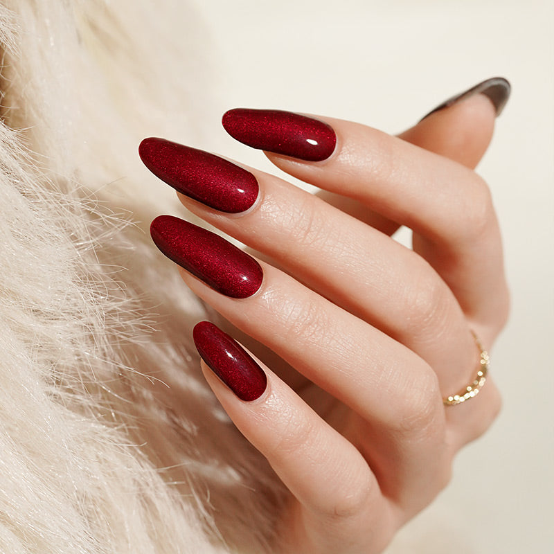 Burgundowy Cateye