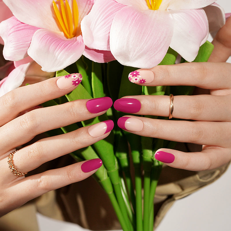 Mauve kvetinová francúzska