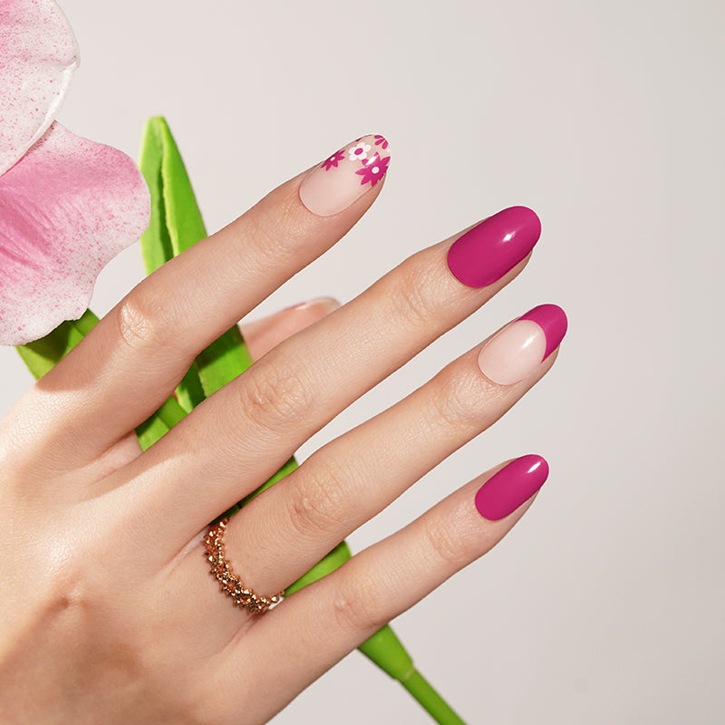 Mauve kvetinová francúzska