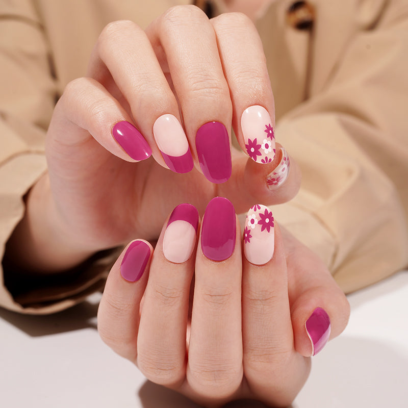 Mauve kvetinová francúzska