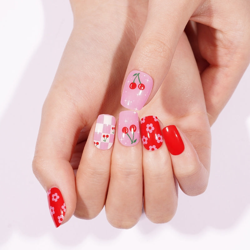 Rózsaszín-Piros Cseresznyés