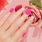 Pink-Nude Szívecskés