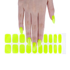Neonowy żółty