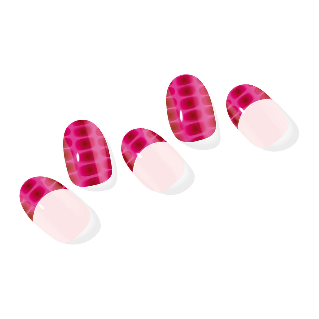 Pink Kígyóbőr Mintás