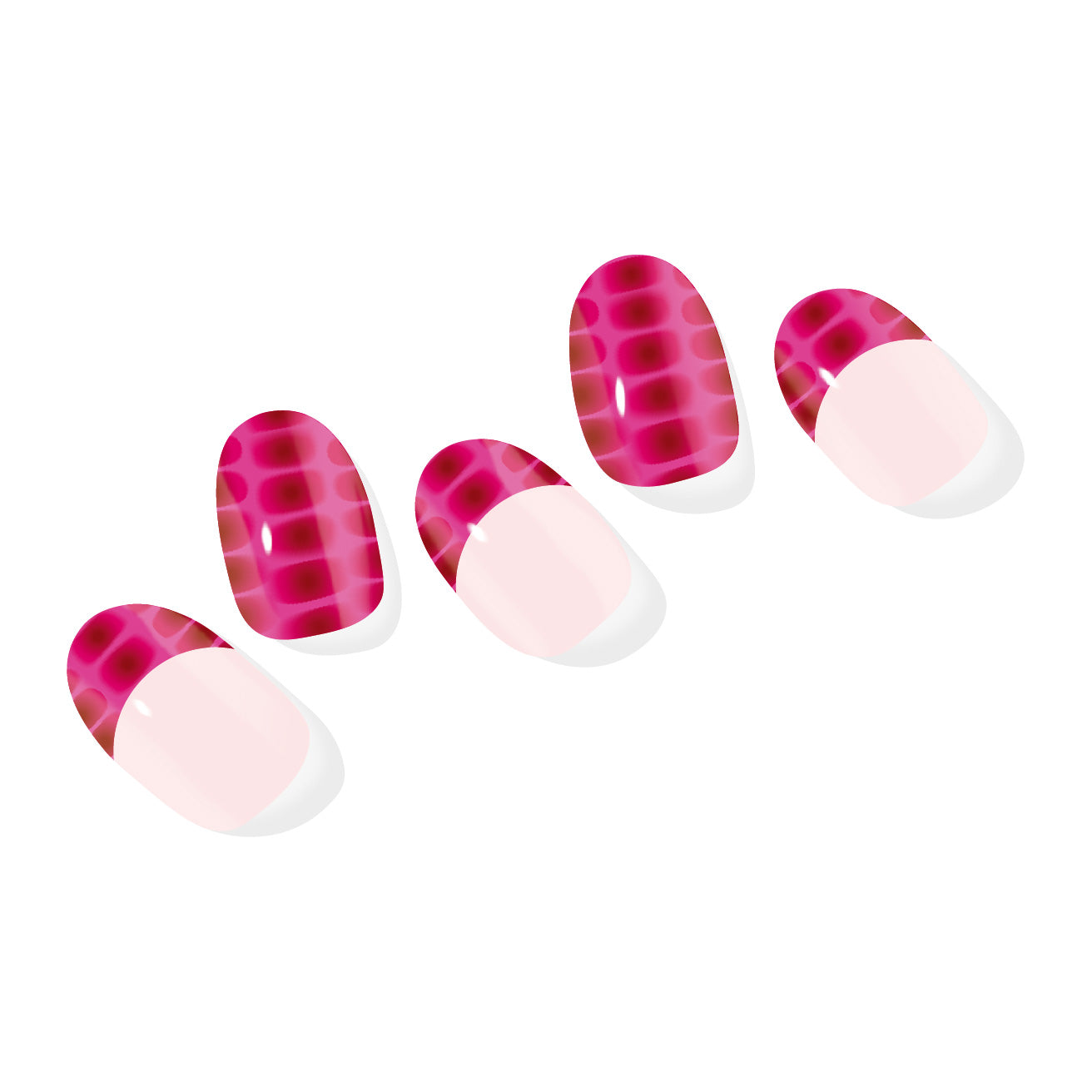 Pink Kígyóbőr Mintás