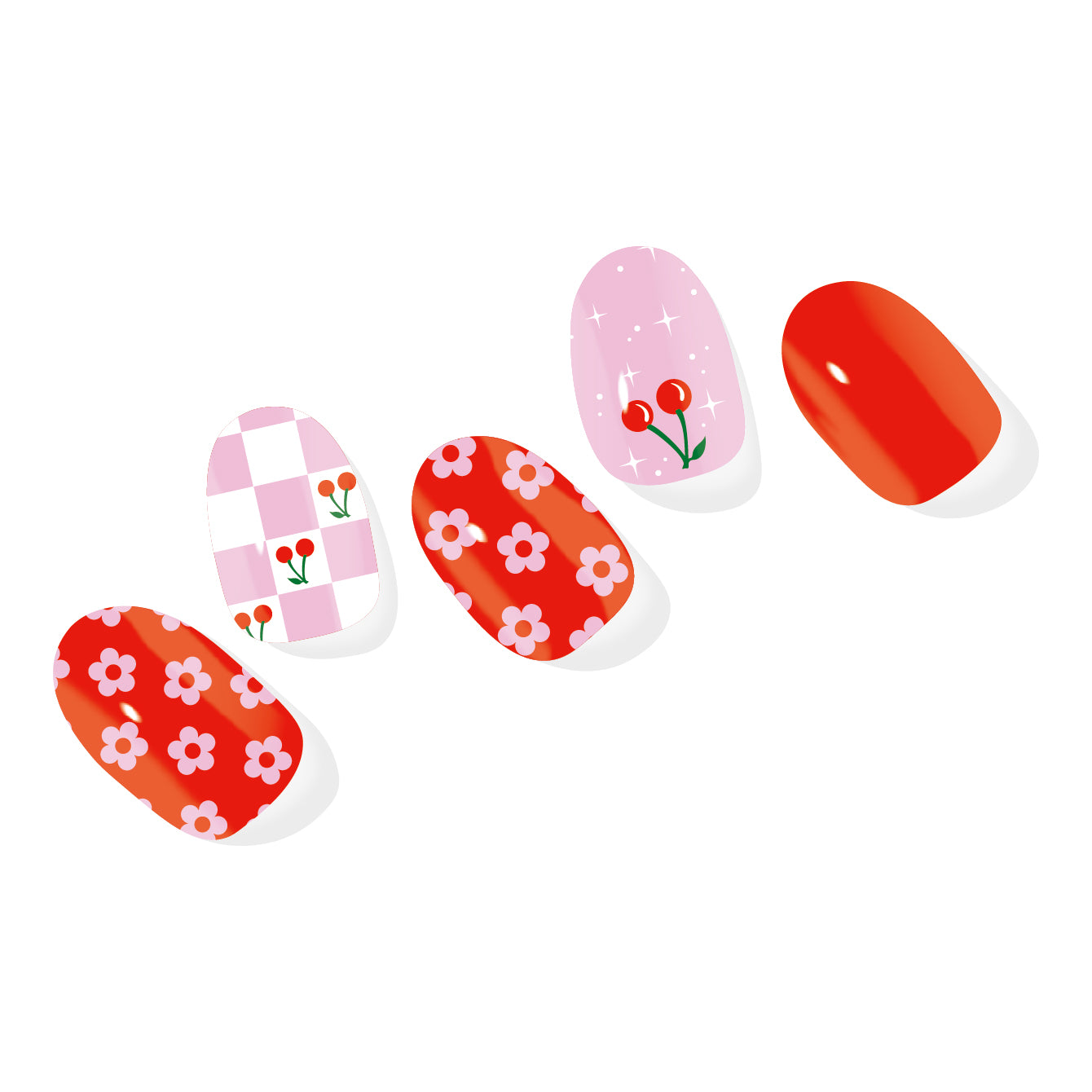 Rózsaszín-Piros Cseresznyés