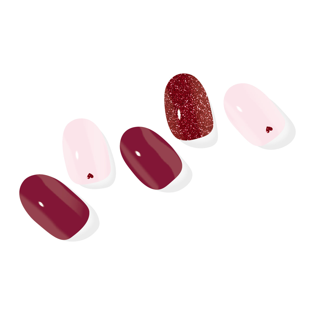 Vörös Szívecskés