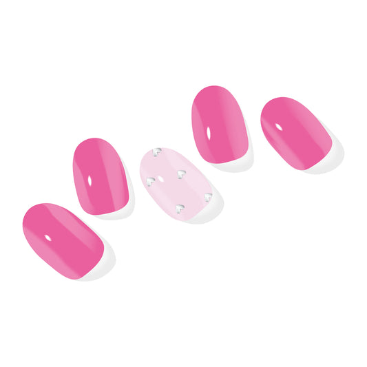 Pink-Nude Szívecskés