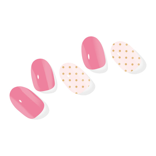 Rózsaszín Pöttyös