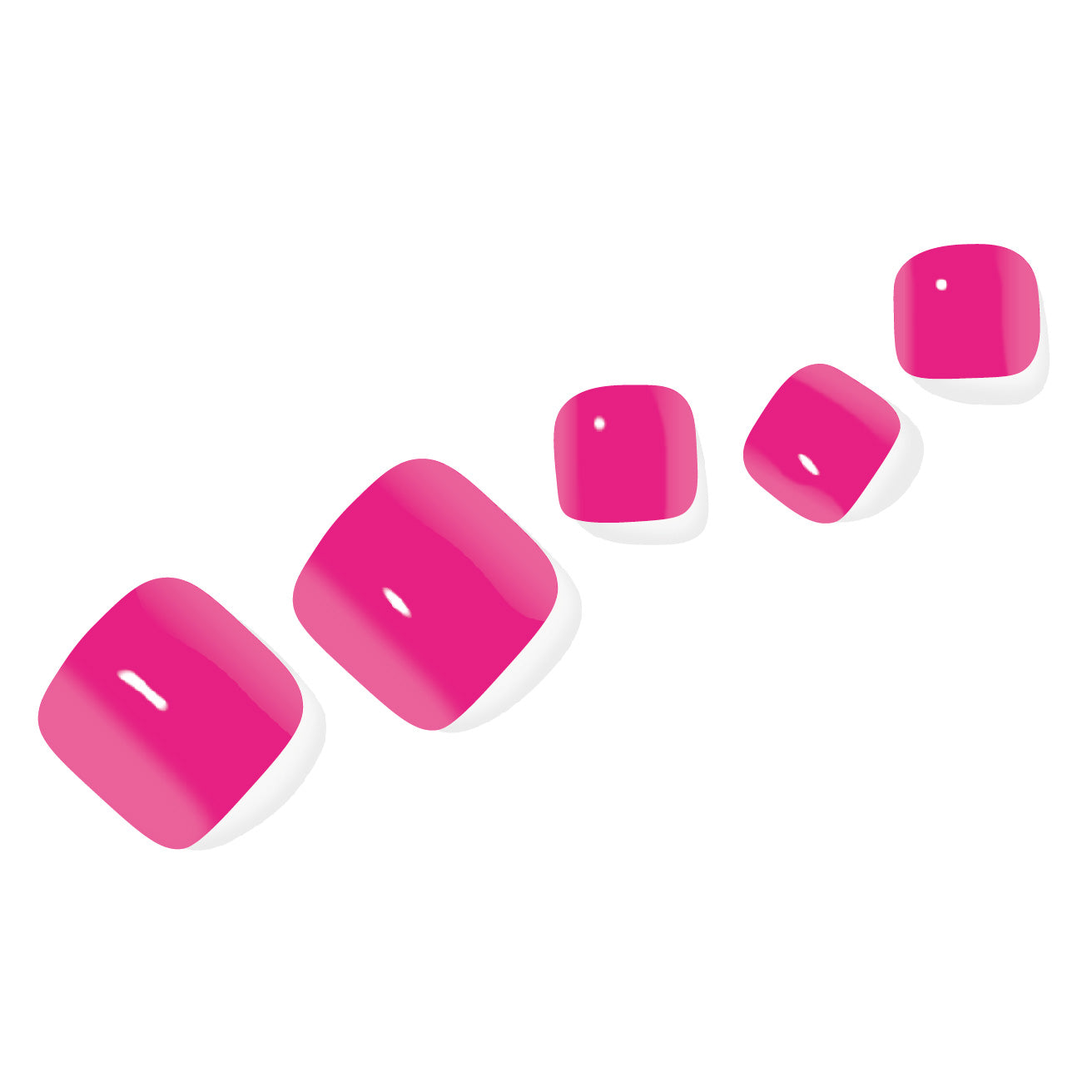 Dark Pink - Pedi