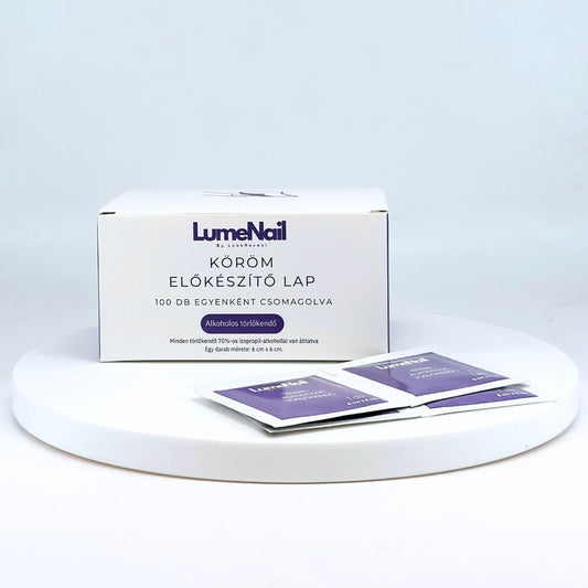 Alkoholos törlőkendő - 100 darabos