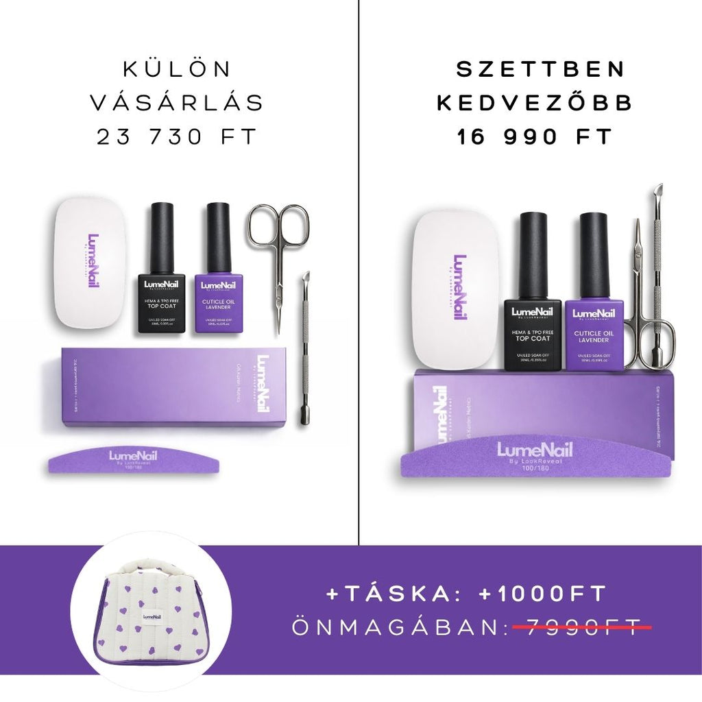 Gél Köröm Kezdő Szett
